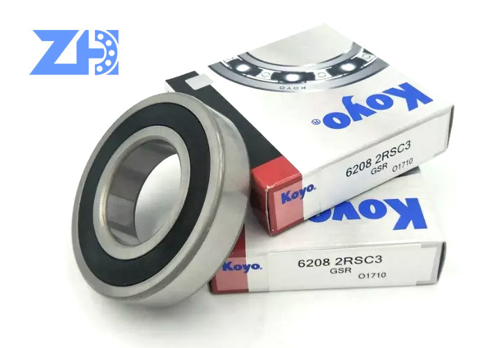 상표 볼베어링 깊은 강저 볼 Bearing6208 2RS ZZ 열려있는 C3 roove 볼베어링