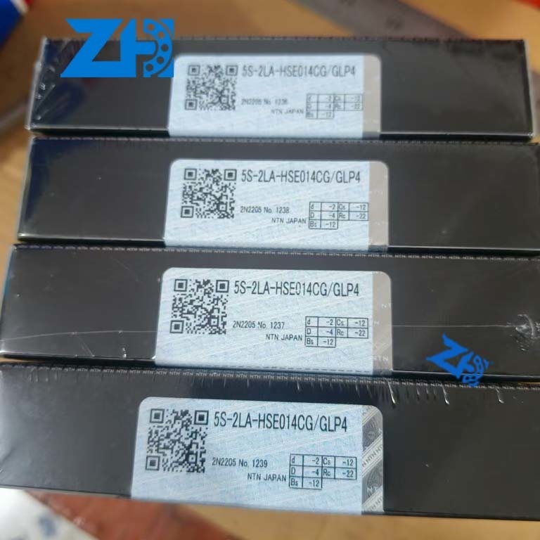 2LA-HSE014 기계 도구 굴지, 고속 모터 굴지, 정밀 기기, 부스터 펌프, 인쇄 기계, 기계 굴지 등을 위한 각면 접촉 구슬 굴지