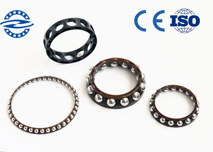Chrome 강철 Gcr15 물자 각 접촉 볼베어링 7000 크기 10*26*8mm