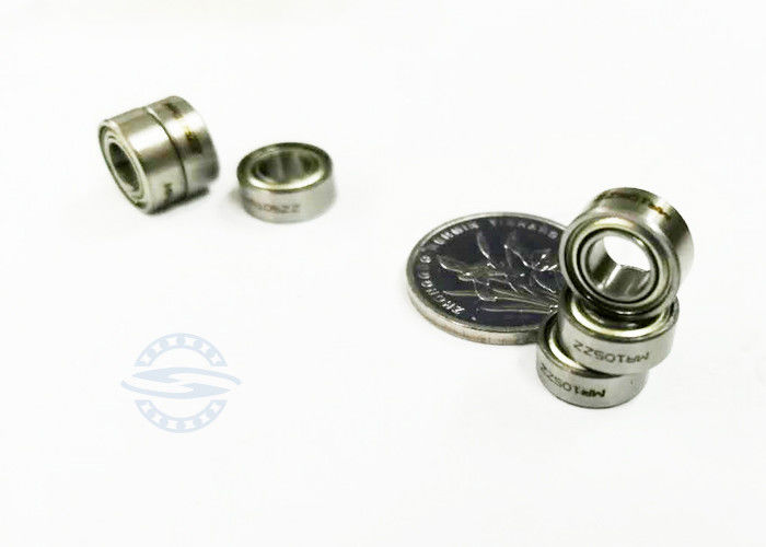 MR105ZZ 자동 깊은 강저 볼베어링 크기 5 x 10 x 4 mm 스테인리스