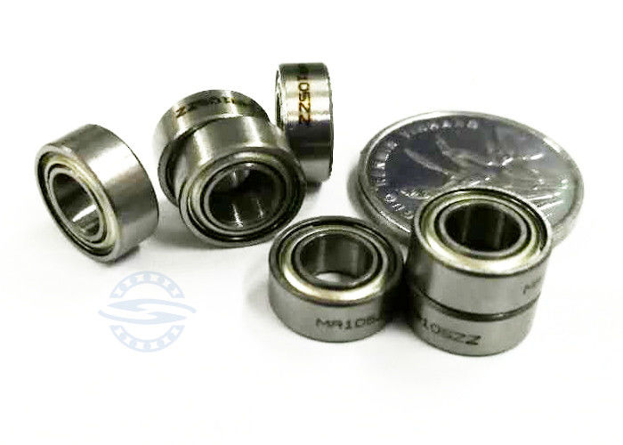 MR105ZZ 자동 깊은 강저 볼베어링 크기 5 x 10 x 4 mm 스테인리스