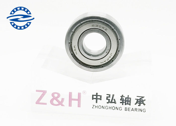 6304 Zz 2rs 깊은 강저 볼베어링 크기 20x52x15mm 무게 0.142KG