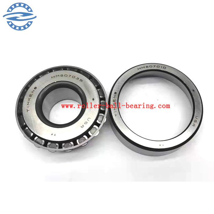 HM807035/10 41.275*104.775*36.512MM HM807035/807010 807035/10 사이즈를 지니는 단일 열 원뿔 롤러